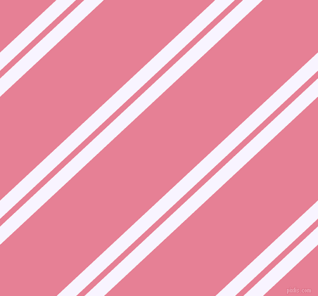 43 degree angles dual striped line, 19 pixel line width, 8 and 108 pixels line spacing, Magnolia and Carissma dual two line striped seamless tileable