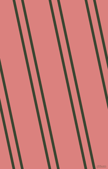 102 degree angles dual stripes lines, 10 pixel lines width, 22 and 94 pixels line spacing, Mallard and Sea Pink dual two line striped seamless tileable
