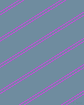 32 degree angle dual striped lines, 4 pixel lines width, 6 and 74 pixel line spacing, Medium Orchid and Bermuda Grey dual two line striped seamless tileable