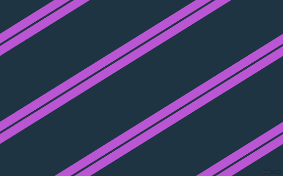 32 degree angle dual striped line, 17 pixel line width, 4 and 113 pixel line spacing, Medium Orchid and Blue Whale dual two line striped seamless tileable