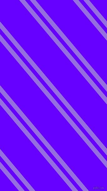 130 degree angles dual stripes line, 14 pixel line width, 12 and 91 pixels line spacing, Medium Purple and Electric Indigo dual two line striped seamless tileable