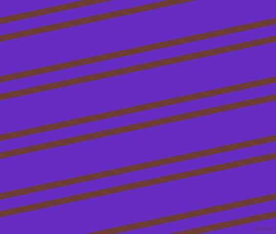 12 degree angles dual stripe lines, 12 pixel lines width, 22 and 66 pixels line spacing, Metallic Copper and Purple Heart dual two line striped seamless tileable