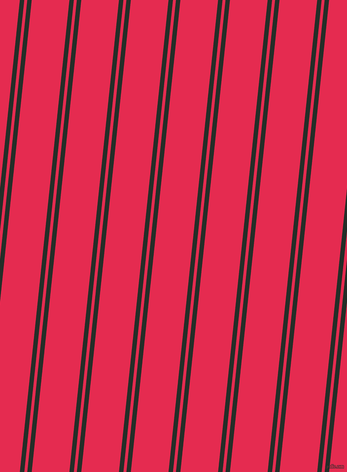 84 degree angles dual stripe line, 9 pixel line width, 6 and 76 pixels line spacing, Midnight Moss and Amaranth dual two line striped seamless tileable