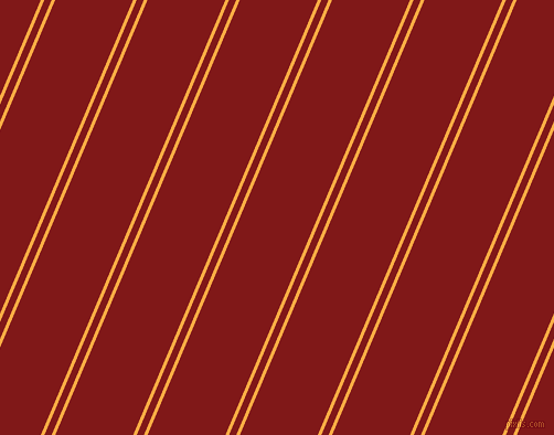 67 degree angles dual stripes lines, 3 pixel lines width, 6 and 65 pixels line spacing, My Sin and Falu Red dual two line striped seamless tileable