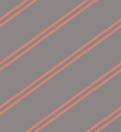 36 degree angles dual striped lines, 7 pixel lines width, 10 and 93 pixels line spacing, New York Pink and Suva Grey dual two line striped seamless tileable