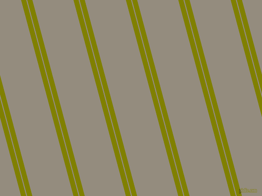 105 degree angles dual stripes line, 10 pixel line width, 2 and 80 pixels line spacing, Olive and Heathered Grey dual two line striped seamless tileable