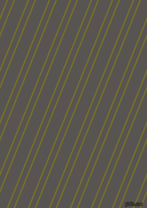 68 degree angles dual stripes lines, 3 pixel lines width, 10 and 24 pixels line spacing, Olivetone and Tundora dual two line striped seamless tileable