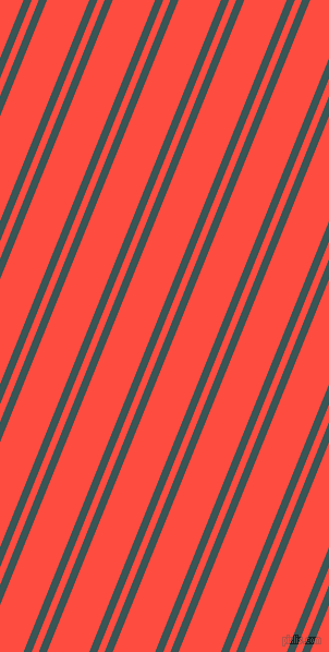 68 degree angle dual stripe line, 7 pixel line width, 6 and 36 pixel line spacing, Oracle and Sunset Orange dual two line striped seamless tileable