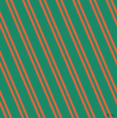 113 degree angle dual stripe lines, 7 pixel lines width, 8 and 31 pixel line spacing, Outrageous Orange and Elf Green dual two line striped seamless tileable