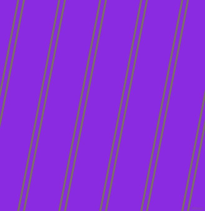 79 degree angle dual striped lines, 6 pixel lines width, 12 and 105 pixel line spacing, Pablo and Blue Violet dual two line striped seamless tileable