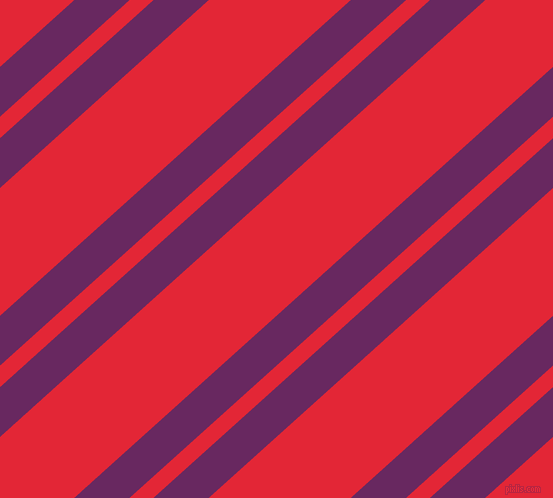 42 degree angles dual stripe lines, 37 pixel lines width, 16 and 95 pixels line spacing, Palatinate Purple and Alizarin dual two line striped seamless tileable