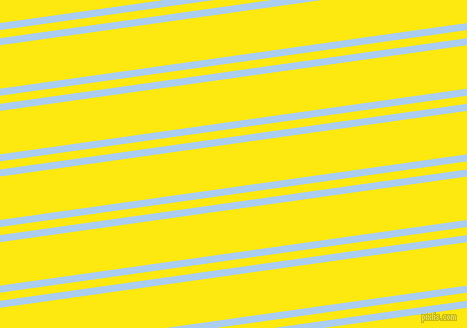 8 degree angle dual striped lines, 7 pixel lines width, 8 and 43 pixel line spacing, Pale Cornflower Blue and Lemon dual two line striped seamless tileable