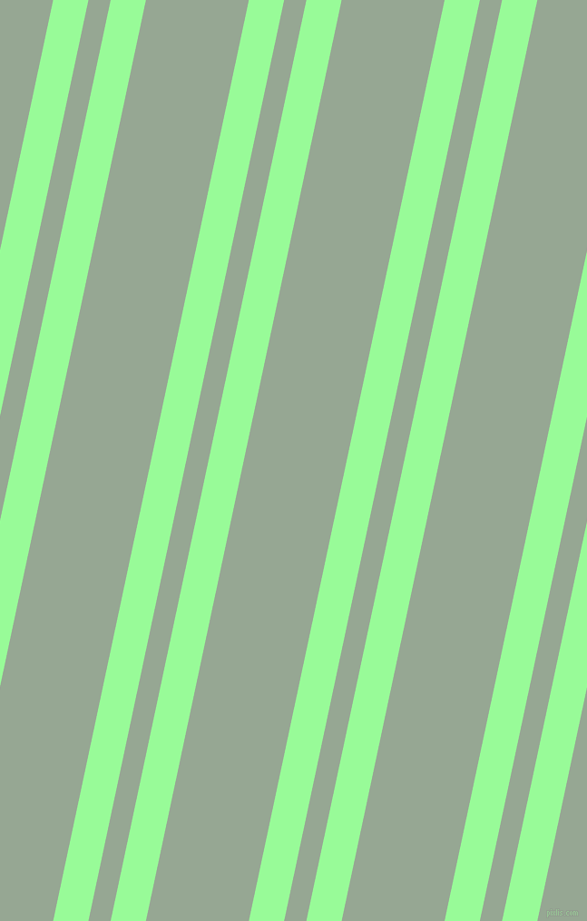 78 degree angles dual striped lines, 38 pixel lines width, 24 and 111 pixels line spacing, Pale Green and Mantle dual two line striped seamless tileable