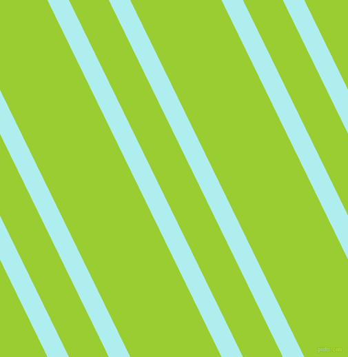 116 degree angle dual striped line, 28 pixel line width, 52 and 119 pixel line spacing, Pale Turquoise and Yellow Green dual two line striped seamless tileable