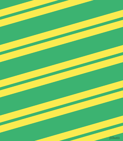 16 degree angles dual stripe line, 24 pixel line width, 10 and 61 pixels line spacing, Paris Daisy and Medium Sea Green dual two line striped seamless tileable