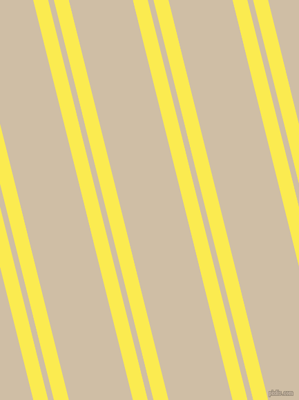 104 degree angles dual stripes lines, 21 pixel lines width, 8 and 90 pixels line spacing, Paris Daisy and Soft Amber dual two line striped seamless tileable
