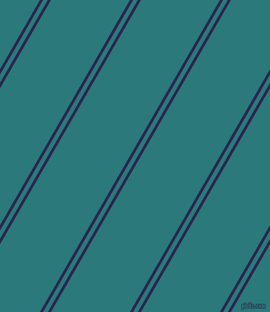 60 degree angles dual stripe lines, 4 pixel lines width, 6 and 100 pixels line spacing, Paua and Atoll dual two line striped seamless tileable