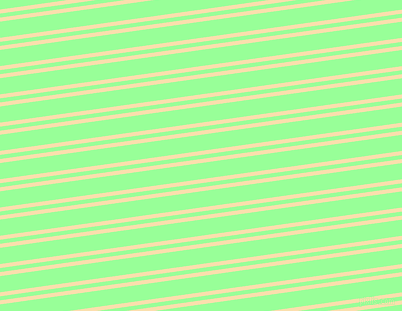 8 degree angles dual stripes lines, 4 pixel lines width, 4 and 16 pixels line spacing, Peach-Yellow and Mint Green dual two line striped seamless tileable