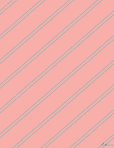 41 degree angle dual stripe lines, 3 pixel lines width, 6 and 48 pixel line spacing, Periglacial Blue and Sundown dual two line striped seamless tileable