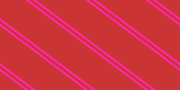 143 degree angle dual stripe line, 7 pixel line width, 8 and 101 pixel line spacingPersian Rose and Mahogany dual two line striped seamless tileable