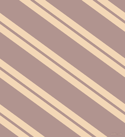 144 degree angle dual stripe lines, 21 pixel lines width, 8 and 70 pixel line spacing, Pink Lady and Thatch dual two line striped seamless tileable
