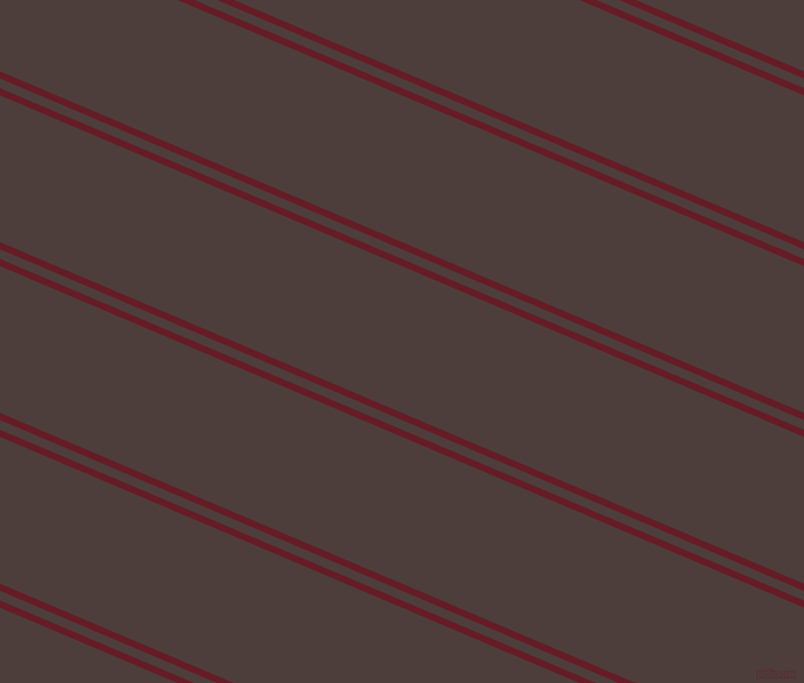157 degree angle dual stripes line, 6 pixel line width, 8 and 122 pixel line spacing, Pohutukawa and Crater Brown dual two line striped seamless tileable