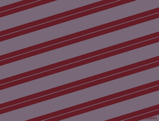 17 degree angles dual stripes line, 15 pixel line width, 2 and 43 pixels line spacing, Pohutukawa and Old Lavender dual two line striped seamless tileable