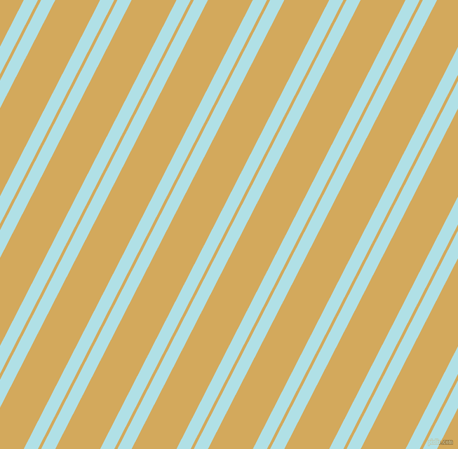 63 degree angle dual striped lines, 18 pixel lines width, 4 and 57 pixel line spacing, Powder Blue and Apache dual two line striped seamless tileable