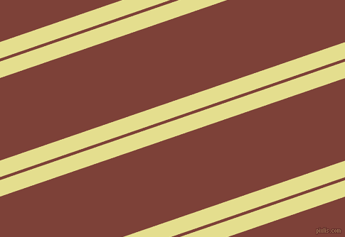 19 degree angles dual stripe lines, 22 pixel lines width, 4 and 110 pixels line spacing, Primrose and Red Robin dual two line striped seamless tileable