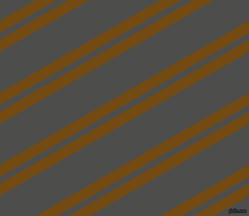 30 degree angle dual striped lines, 21 pixel lines width, 12 and 71 pixel line spacing, Raw Umber and Thunder dual two line striped seamless tileable