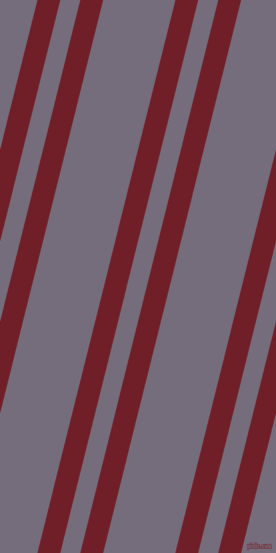 76 degree angle dual stripe lines, 32 pixel lines width, 28 and 101 pixel line spacing, Red Berry and Mamba dual two line striped seamless tileable