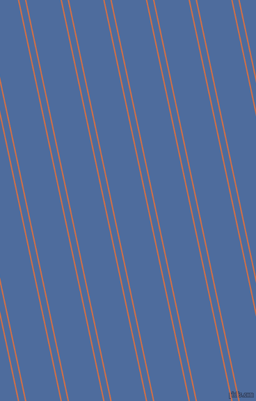 102 degree angle dual stripe line, 2 pixel line width, 8 and 48 pixel line spacing, Red Damask and San Marino dual two line striped seamless tileable