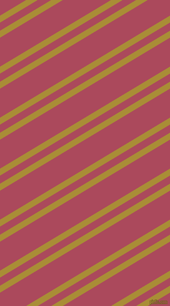 31 degree angles dual stripe lines, 12 pixel lines width, 14 and 50 pixels line spacing, Reef Gold and Hippie Pink dual two line striped seamless tileable