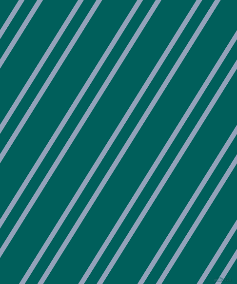 58 degree angle dual stripe line, 10 pixel line width, 22 and 61 pixel line spacing, Rock Blue and Mosque dual two line striped seamless tileable