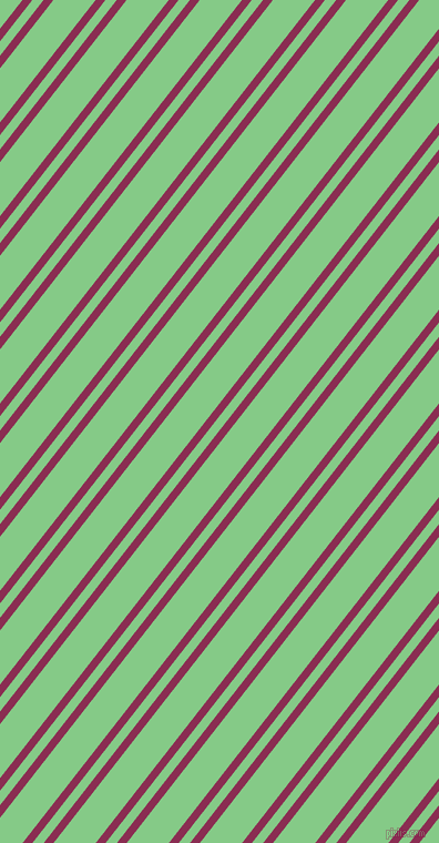 52 degree angles dual stripes lines, 7 pixel lines width, 8 and 30 pixels line spacing, Rose Bud Cherry and De York dual two line striped seamless tileable