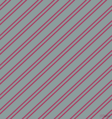 43 degree angles dual striped lines, 4 pixel lines width, 6 and 24 pixels line spacing, Rouge and Submarine dual two line striped seamless tileable