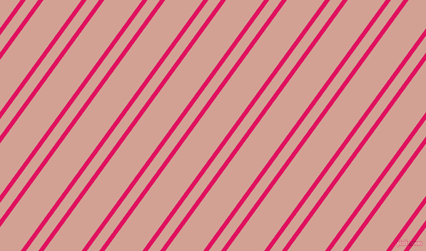 54 degree angle dual stripes lines, 6 pixel lines width, 14 and 43 pixel line spacing, Ruby and Rose dual two line striped seamless tileable