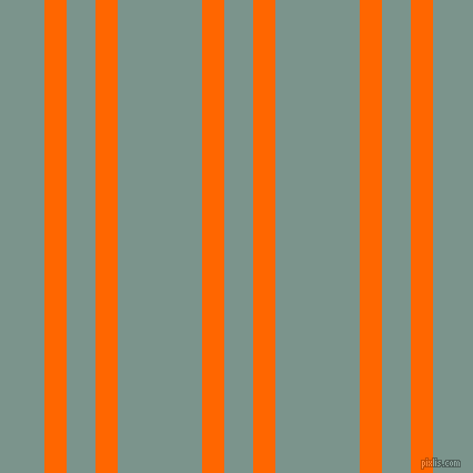 vertical dual lines stripes, 20 pixel lines width, 26 and 76 pixel line spacing, Safety Orange and Granny Smith dual two line striped seamless tileable