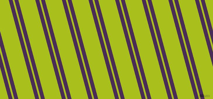 105 degree angles dual stripes line, 13 pixel line width, 6 and 56 pixels line spacing, Scarlet Gum and Bahia dual two line striped seamless tileable