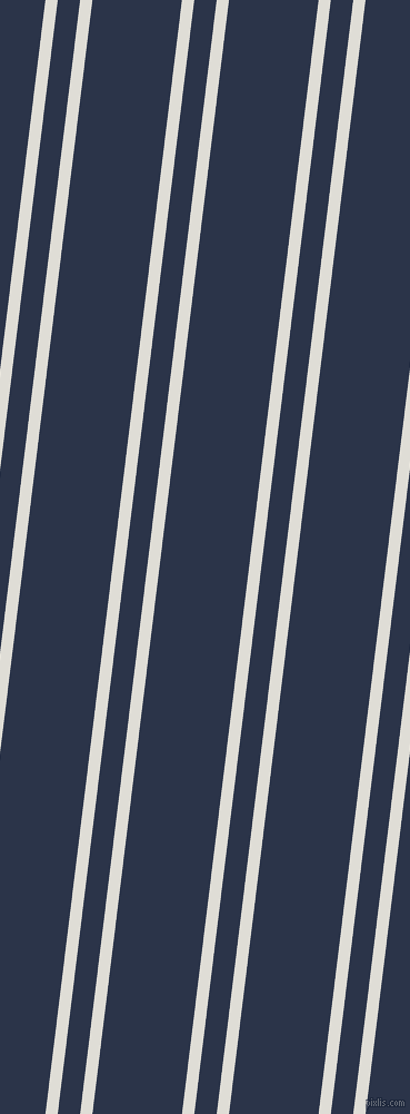 83 degree angles dual striped line, 11 pixel line width, 20 and 80 pixels line spacing, Sea Fog and Bunting dual two line striped seamless tileable