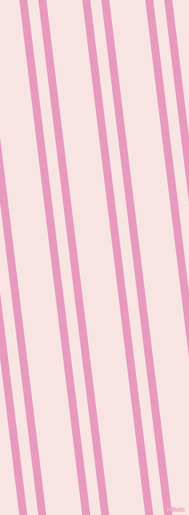 97 degree angle dual stripes line, 16 pixel line width, 22 and 72 pixel line spacing, Shocking and Tutu dual two line striped seamless tileable