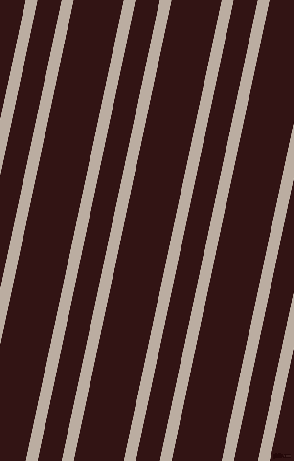 78 degree angle dual striped lines, 24 pixel lines width, 48 and 100 pixel line spacing, Silk and Seal Brown dual two line striped seamless tileable