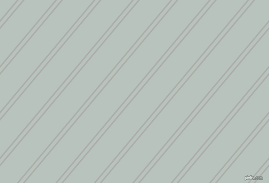 50 degree angle dual stripes lines, 3 pixel lines width, 6 and 46 pixel line spacing, Silver Chalice and Tiara dual two line striped seamless tileable