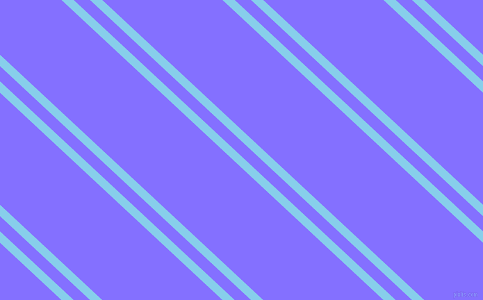 137 degree angles dual stripe lines, 12 pixel lines width, 16 and 118 pixels line spacing, Sky Blue and Light Slate Blue dual two line striped seamless tileable