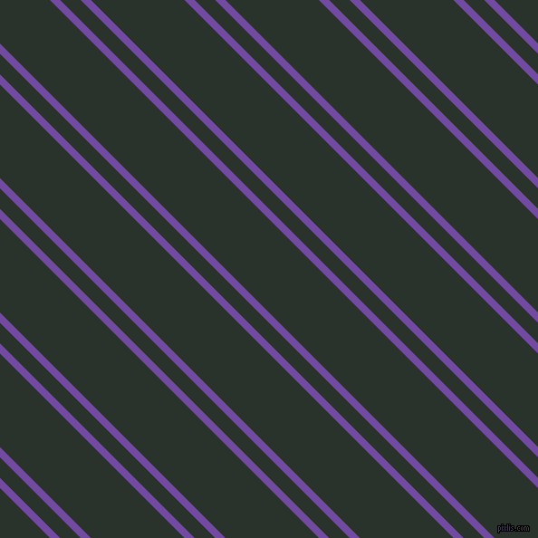 135 degree angle dual stripes lines, 8 pixel lines width, 16 and 73 pixel line spacing, Studio and Gordons Green dual two line striped seamless tileable