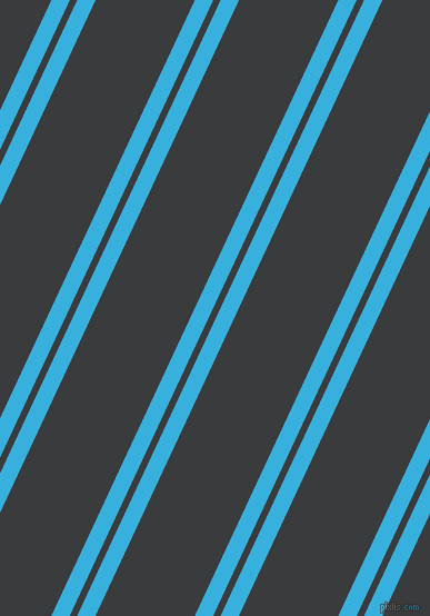 65 degree angle dual striped line, 15 pixel line width, 6 and 81 pixel line spacing, Summer Sky and Montana dual two line striped seamless tileable