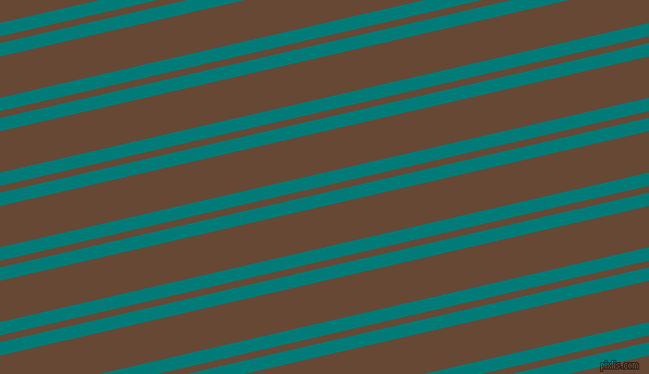 13 degree angle dual striped line, 12 pixel line width, 6 and 37 pixel line spacing, Surfie Green and Jambalaya dual two line striped seamless tileable