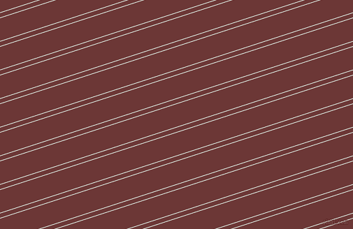 18 degree angle dual stripes line, 1 pixel line width, 6 and 31 pixel line spacing, Swans Down and Sanguine Brown dual two line striped seamless tileable