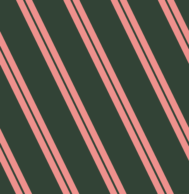 116 degree angle dual stripe line, 26 pixel line width, 8 and 116 pixel line spacing, Sweet Pink and Timber Green dual two line striped seamless tileable