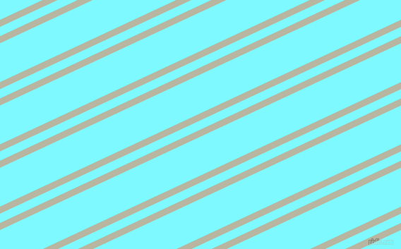 25 degree angle dual stripes lines, 9 pixel lines width, 12 and 50 pixel line spacing, Tana and Electric Blue dual two line striped seamless tileable